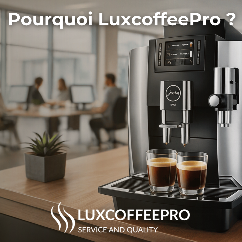 Pourquoi choisir LuxcoffeePro pour votre café en entreprise ?