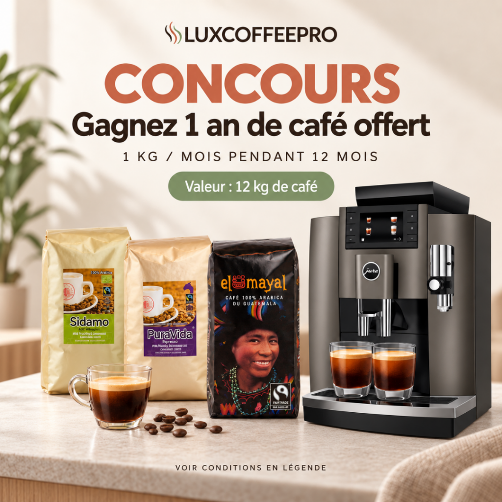Règlement du jeu-concours « Gagnez 1 an de café »
